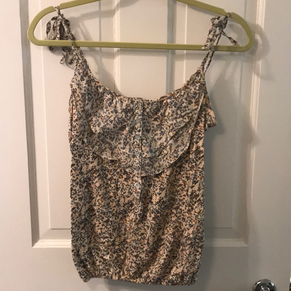 Cute h&m floral tank top